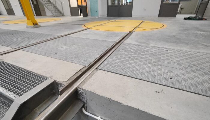 Pokrywy najazdowe dla zajezdni tramwajowej w Krakowie